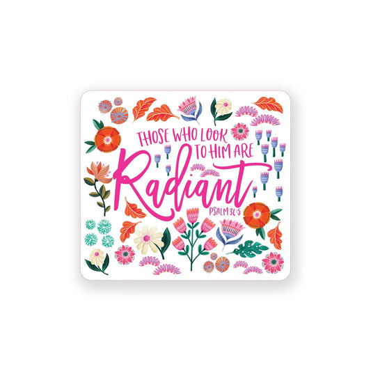 Psalm 34:5 Sticker