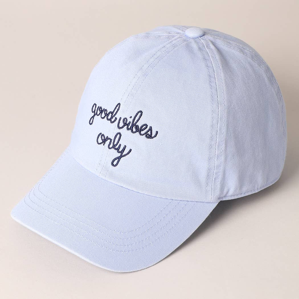 Good Vibes Only Cap