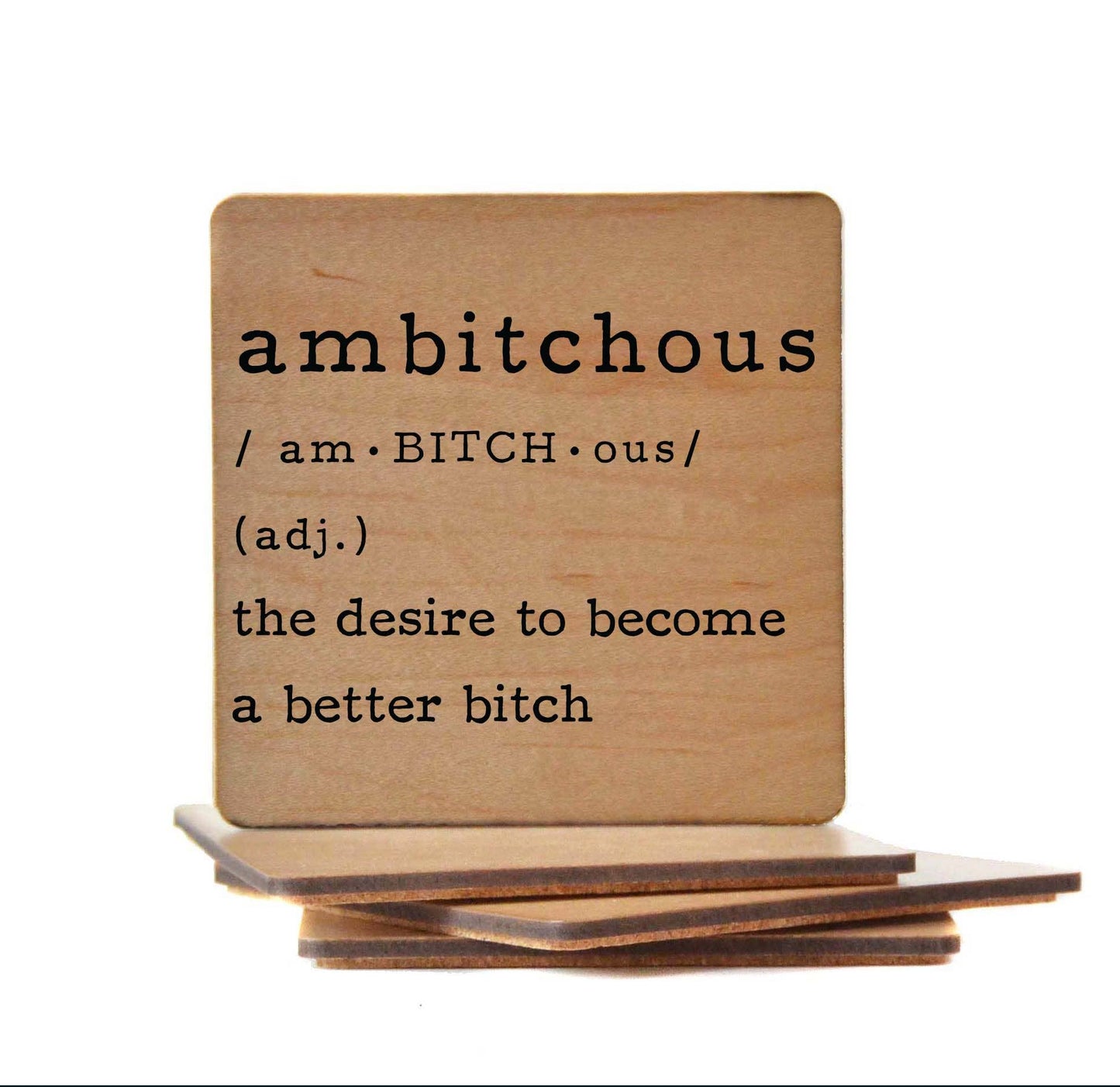 Ambitchous Coasters