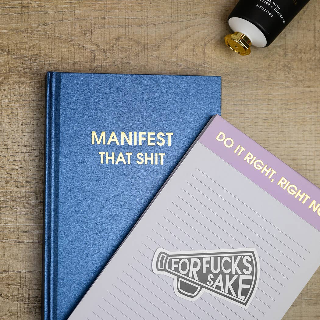 Manifest That Shit - Hardcover Daily Journal