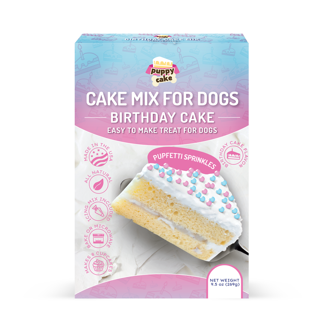 Puppy Cake with Icing