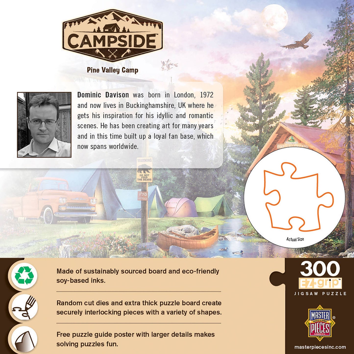 Campside - Pine Valley Camp 300 Piece EZ Grip Puzzle