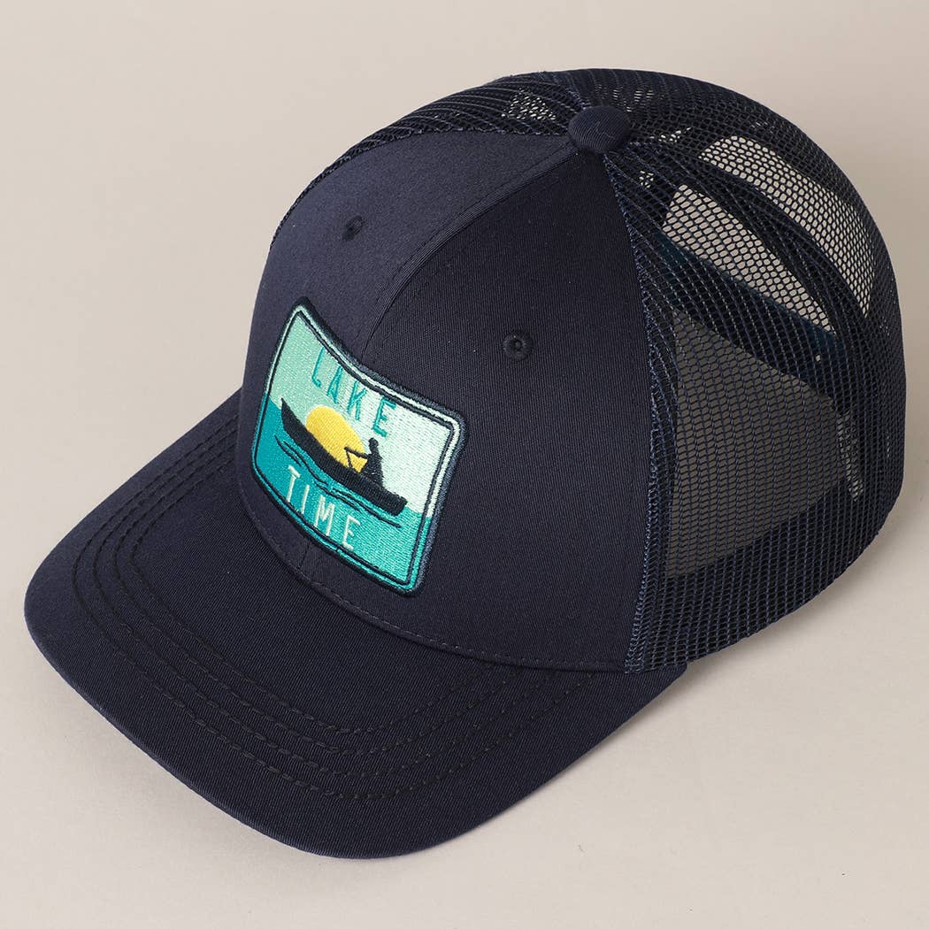 LAKETIME Baseball Cap with Mesh Back