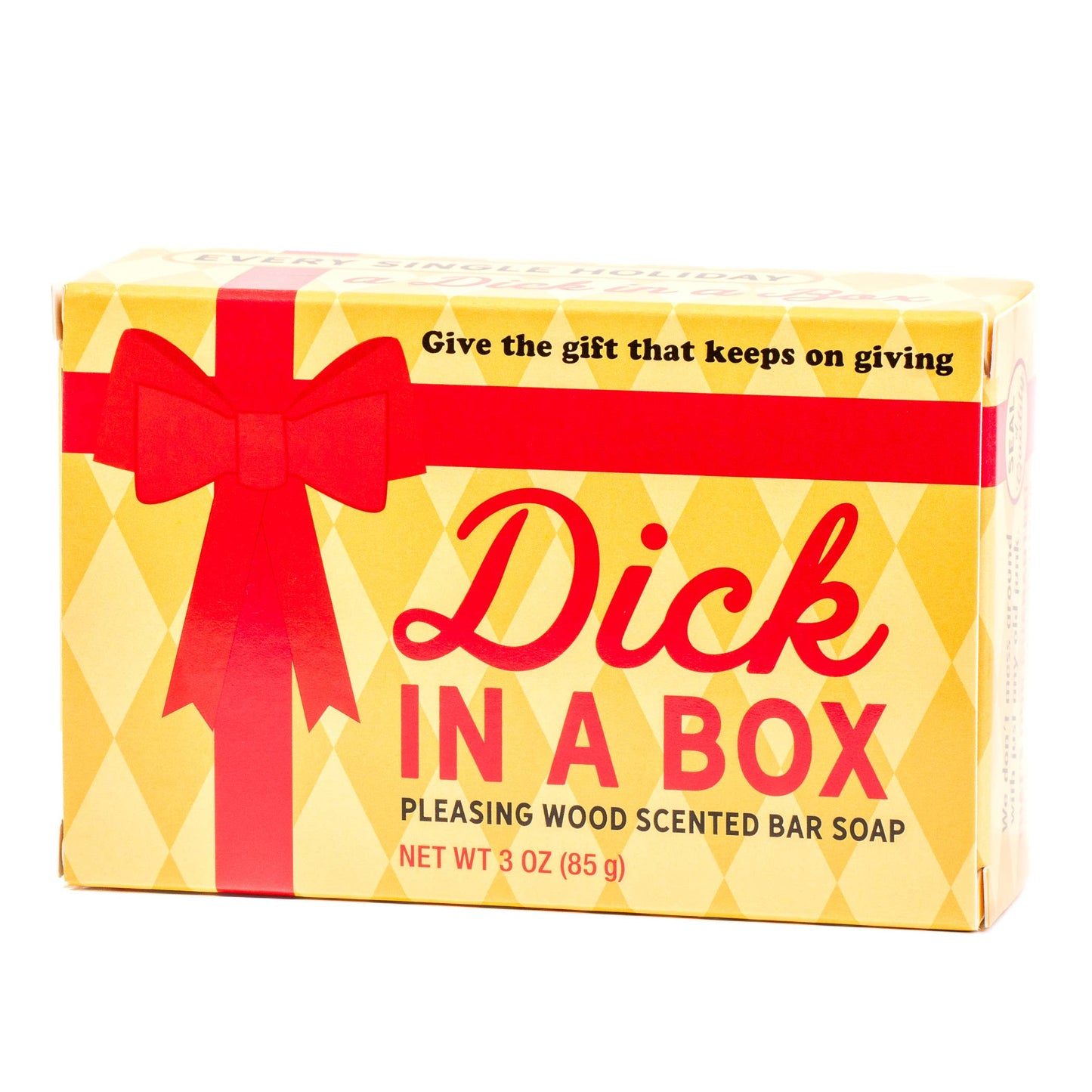 Dick in a Box Holiday Triple-Milled Boxed Soap