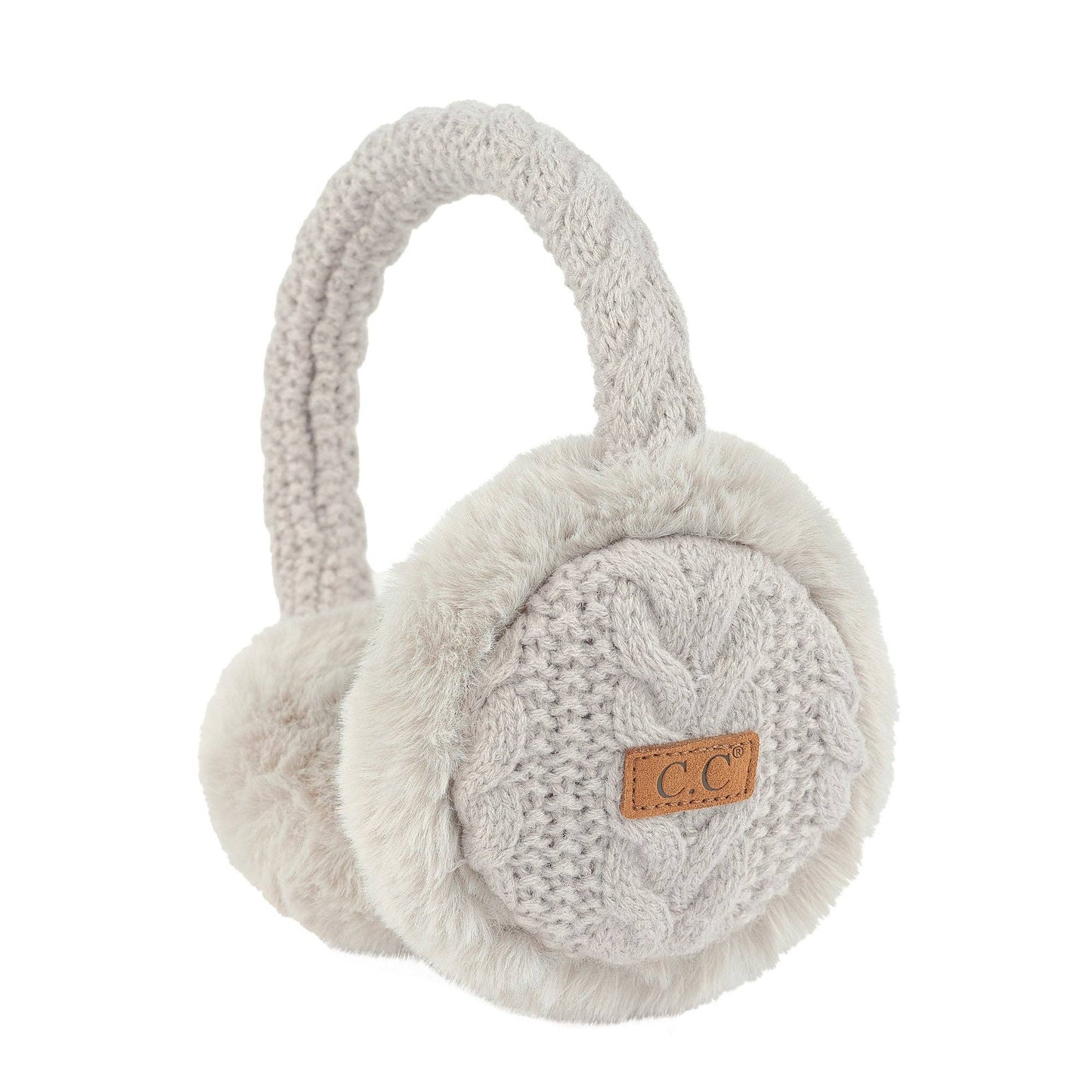 CC Cable Knit Earmuffs