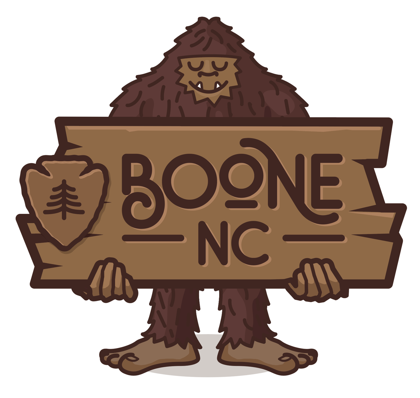 DCL Bigfoot National Park Sticker
