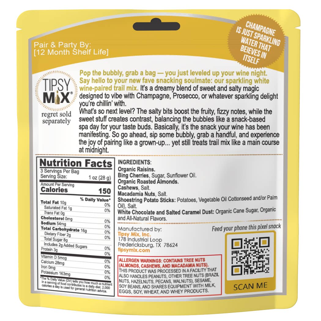 Tipsy Mix - 10. Wine-Paired Trail Mix MIXED CASE OF 6