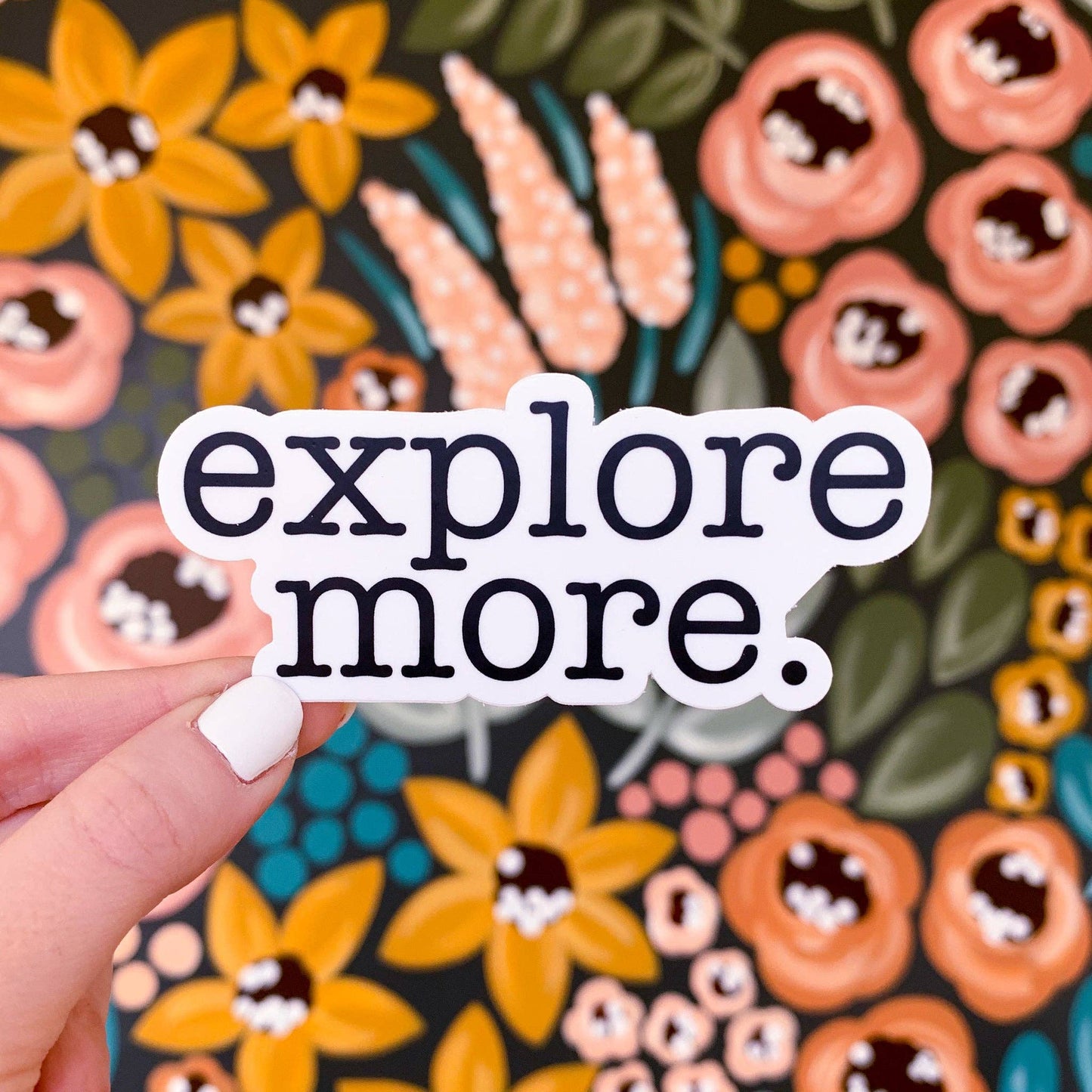 Elyse Breanne Design - Explore More Sticker 4x1.75in