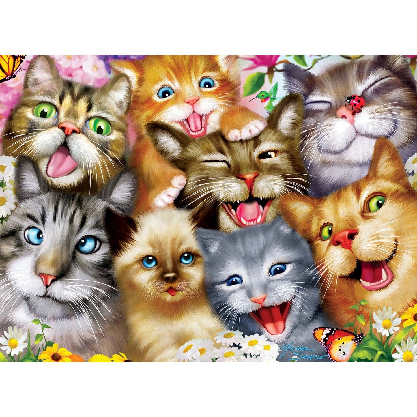 Pretty Kitties 200 Piece Puzzle