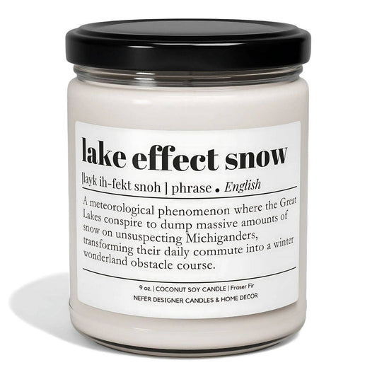 Lake Effect Snow Dictionary Definition Candle