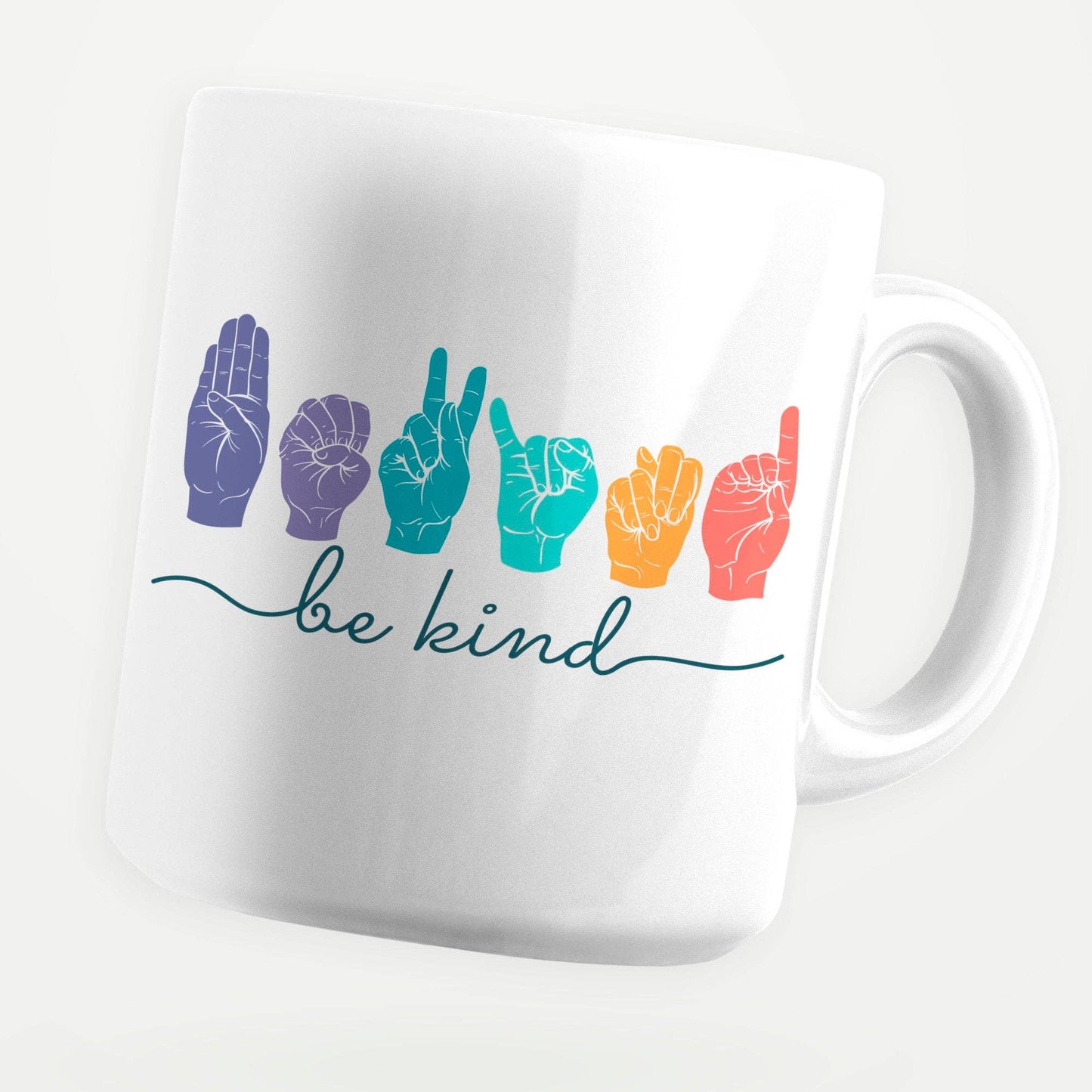 Be Kind ASL 11oz Coffee Mug