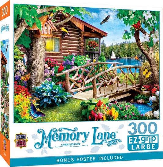 Cabin Crossing 300 Piece EZ Grip Puzzle