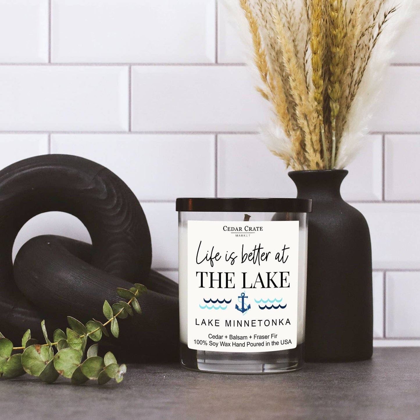 Life Is Better At The Lake Candle