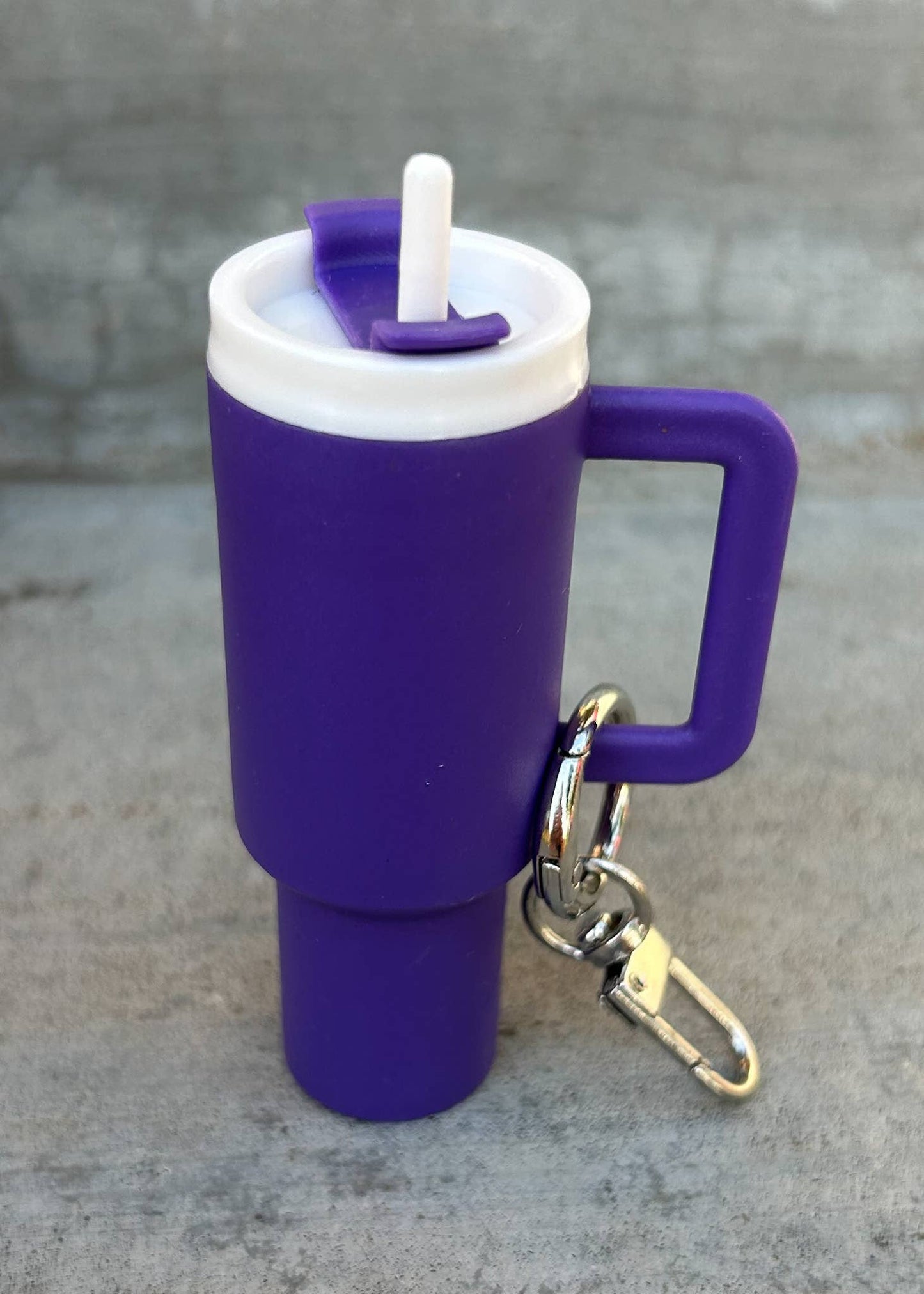Plastic Tumbler Keychain