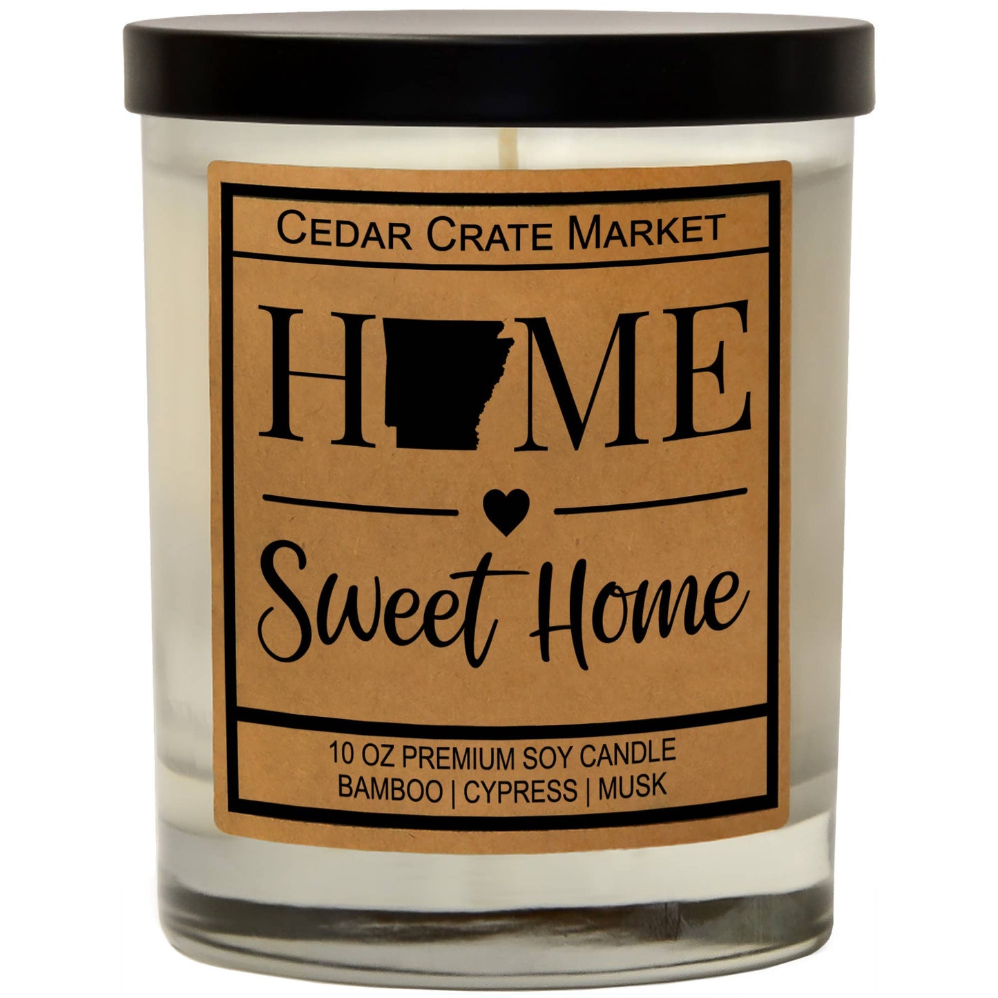 Home Sweet Home State Pride Candle