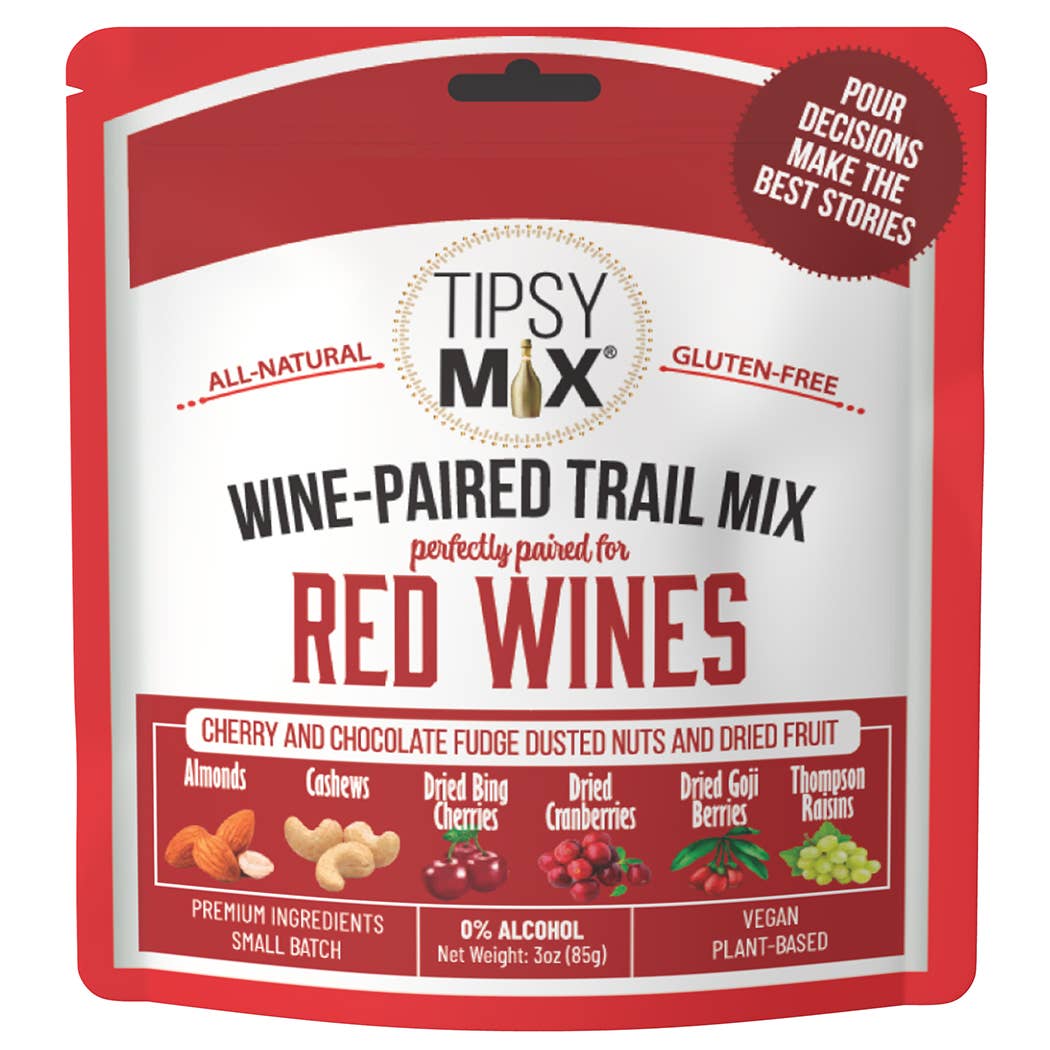 Tipsy Mix - 10. Wine-Paired Trail Mix MIXED CASE OF 6