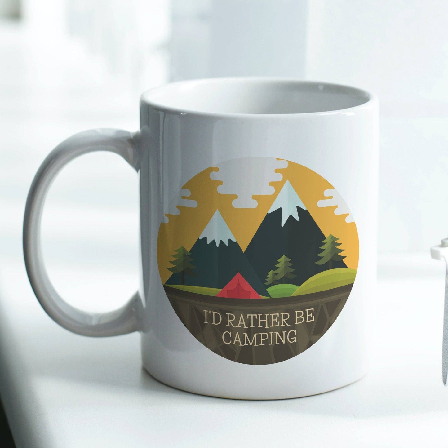 I'd  Rather Be Camping Mug