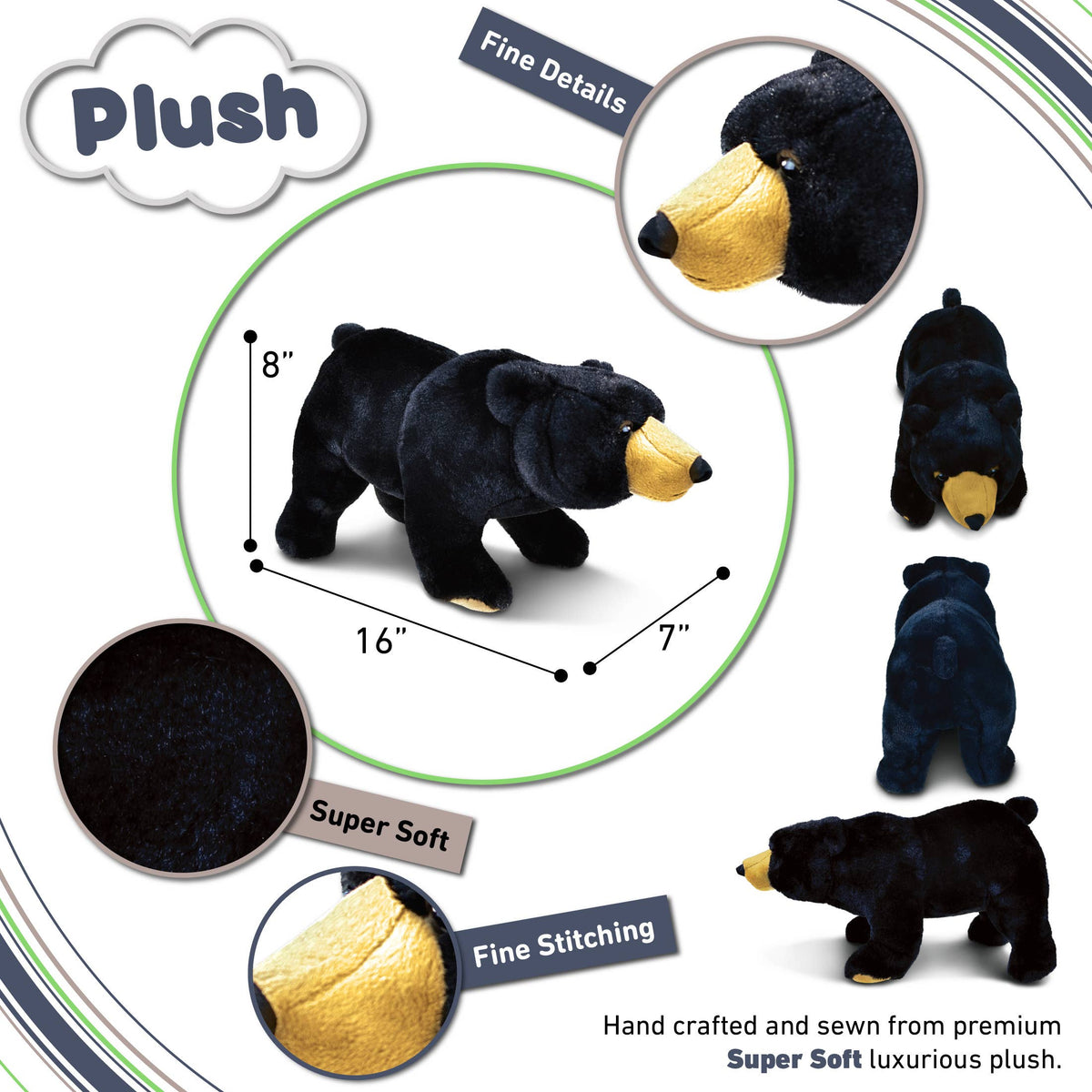 Wild Large Black Bear