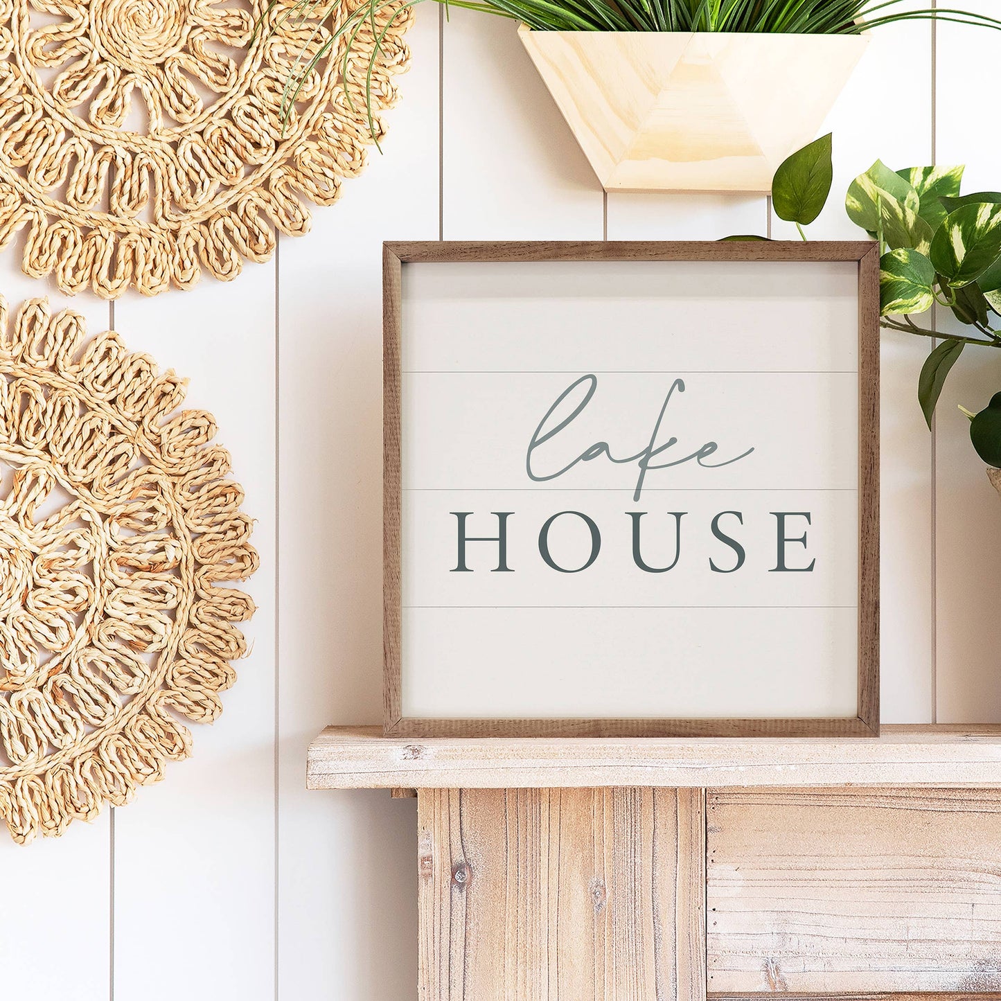 Lake House White