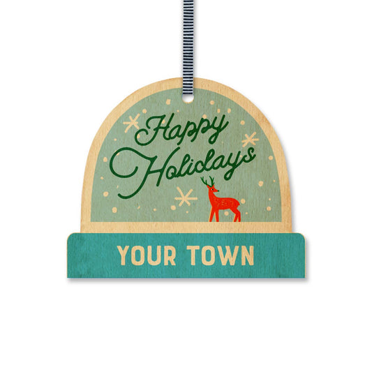 Happy Holiday Deep Creek Ornament