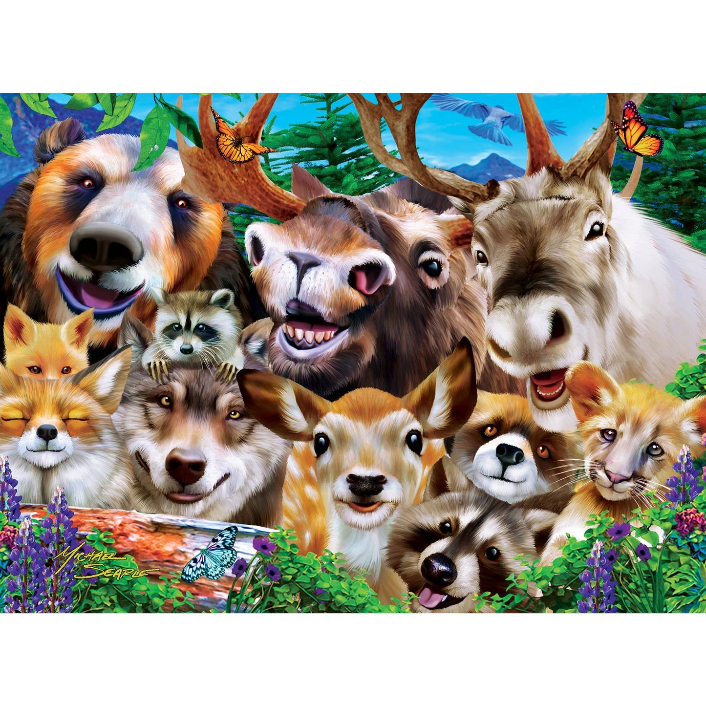 Woodland Wackiness 200 Piece Puzzle