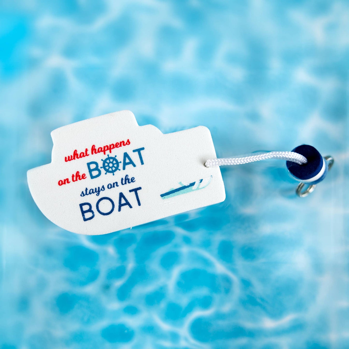 Pavilion - On The Boat - Floating Key Chain