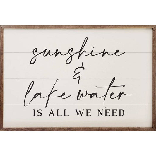 Sunshine And Lake Water