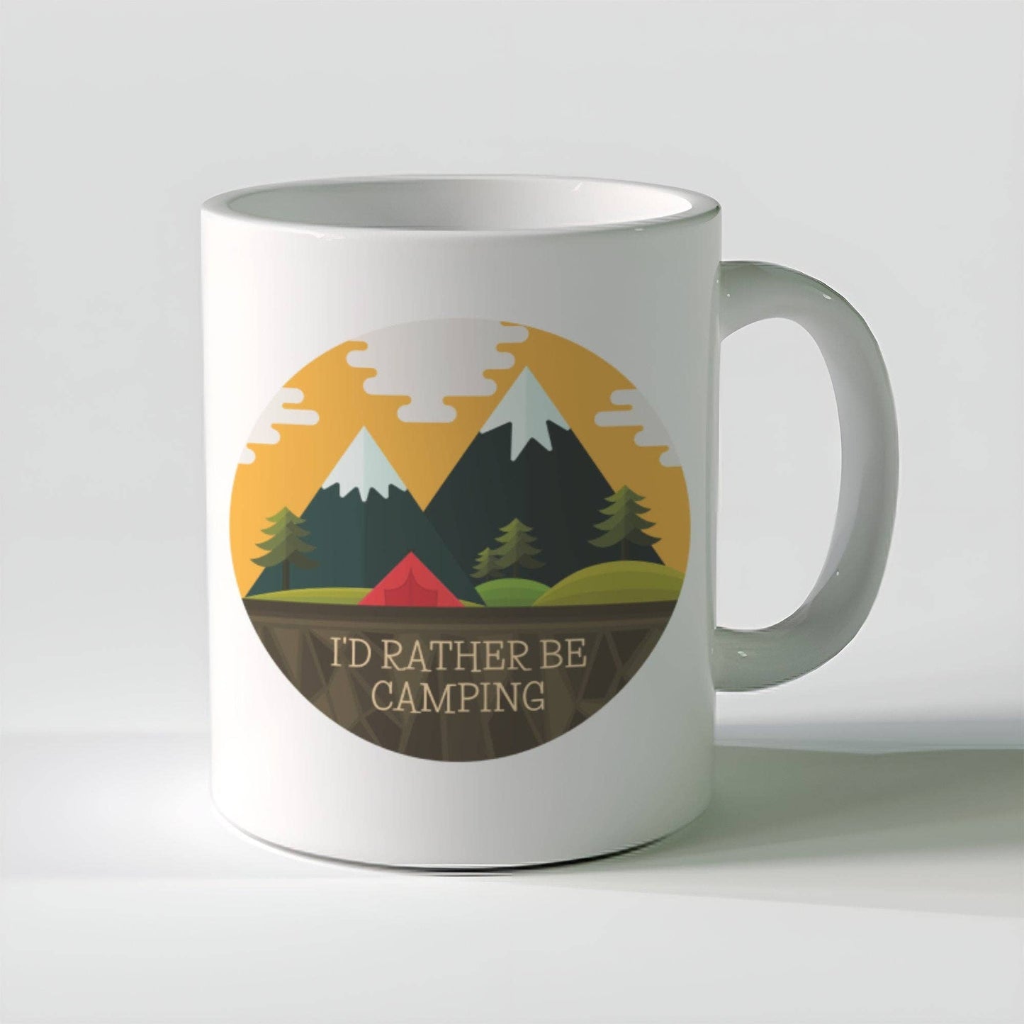 I'd  Rather Be Camping Mug