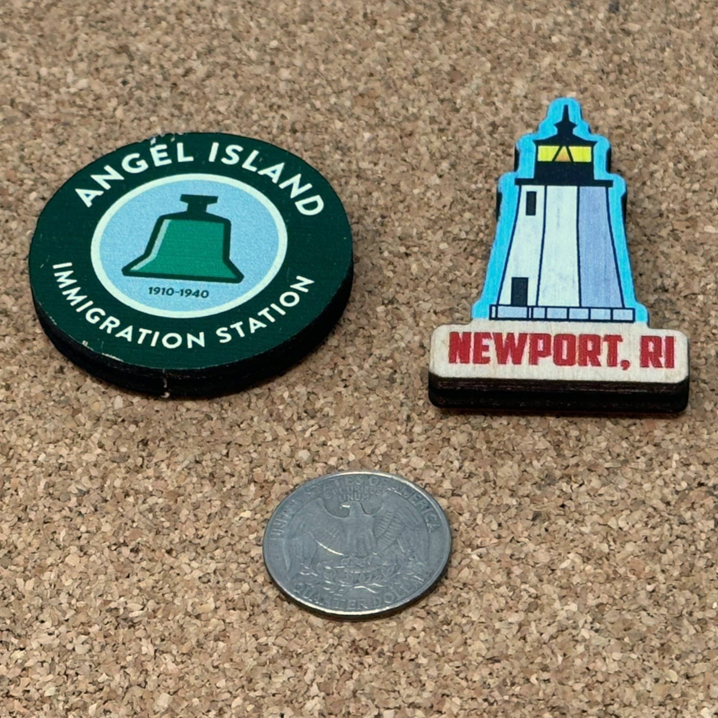Deep Creek Customizable Wooden Pins