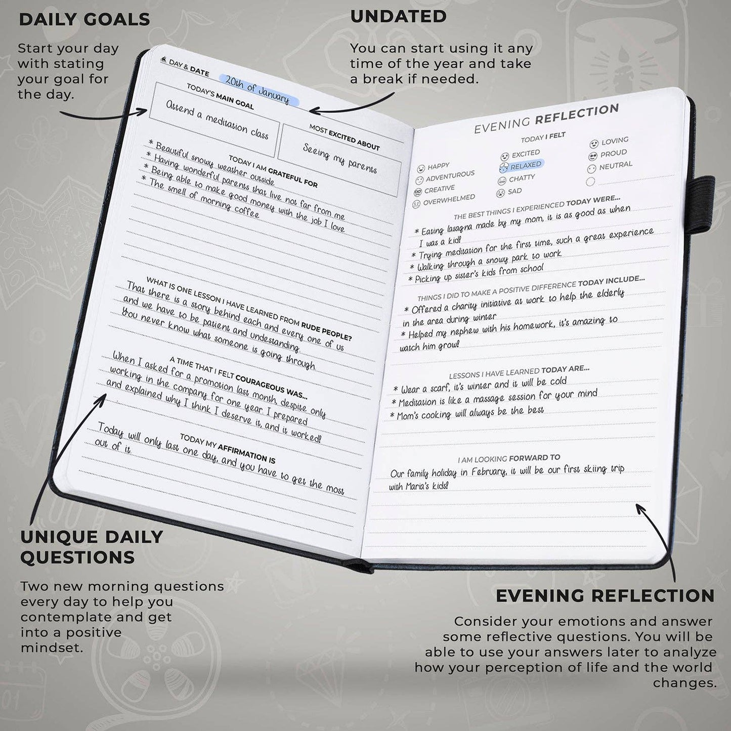 Gratitude Journal - Manifest Your Dreams Into Reality