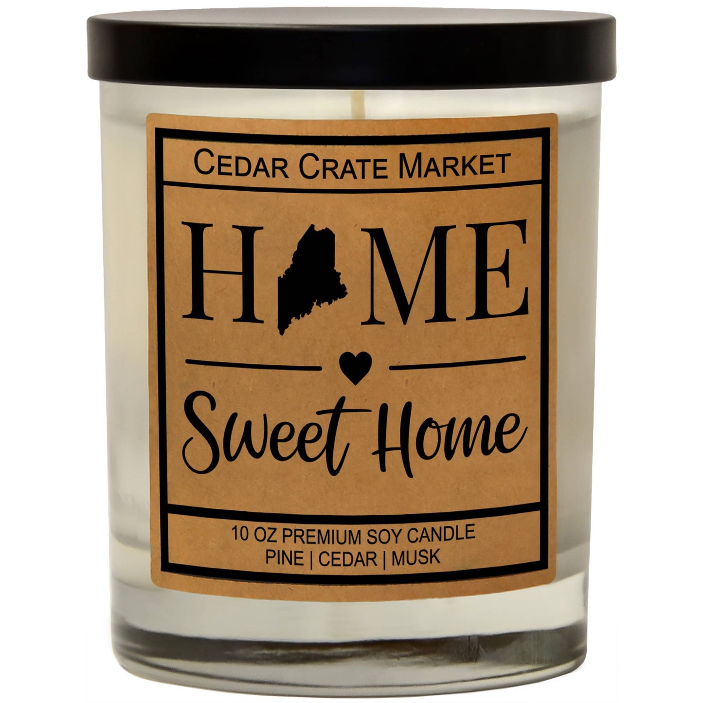 Home Sweet Home State Pride Candle