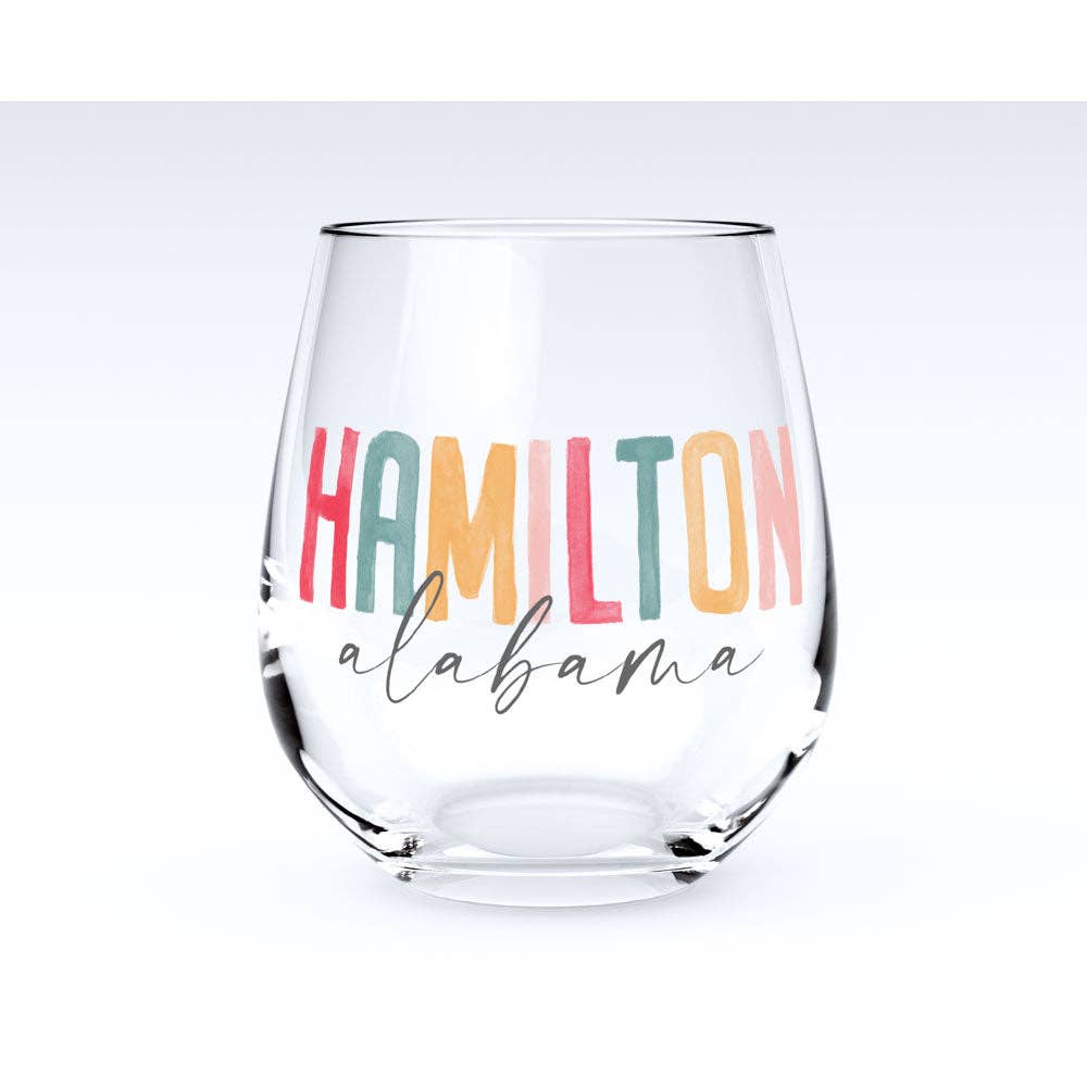 DCL Pastel Wine Glass