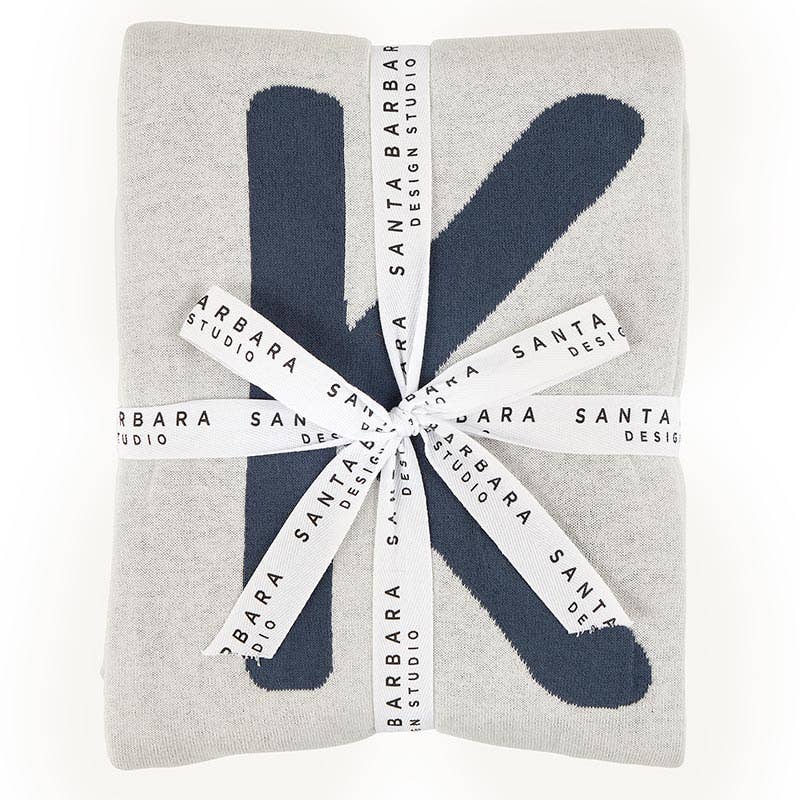 Santa Barbara Design Studio by Creative Brands - Face to Face Luxe Throw - Lake Ombre