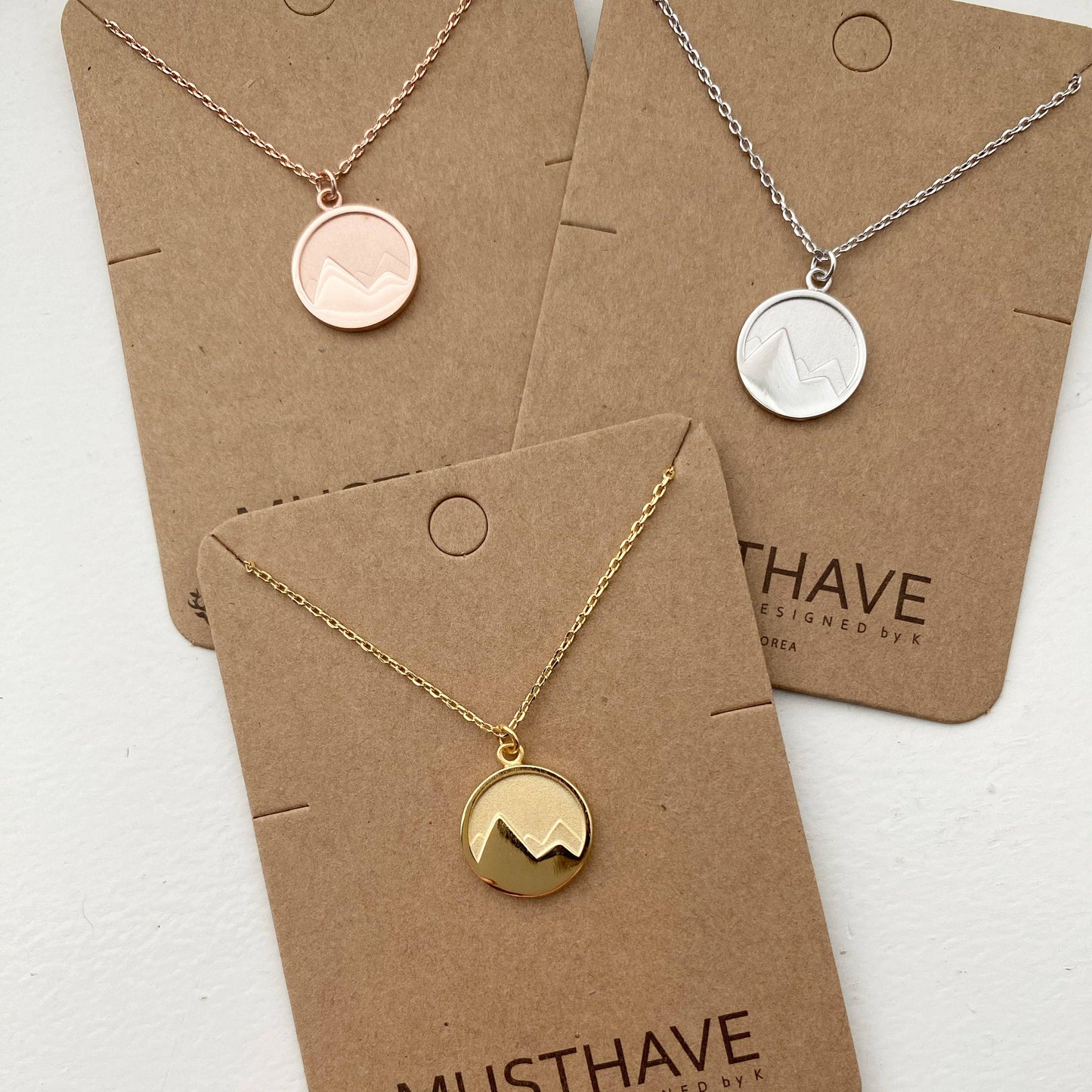 Lazy Bear DCL - Mountain Scape Necklace