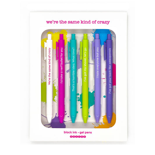 SAME KIND OF CRAZY -GEL PEN SET