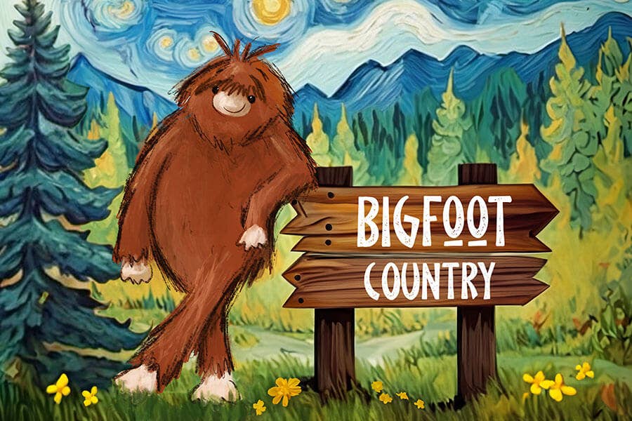 Micro Puzzles - Bigfoot Country
