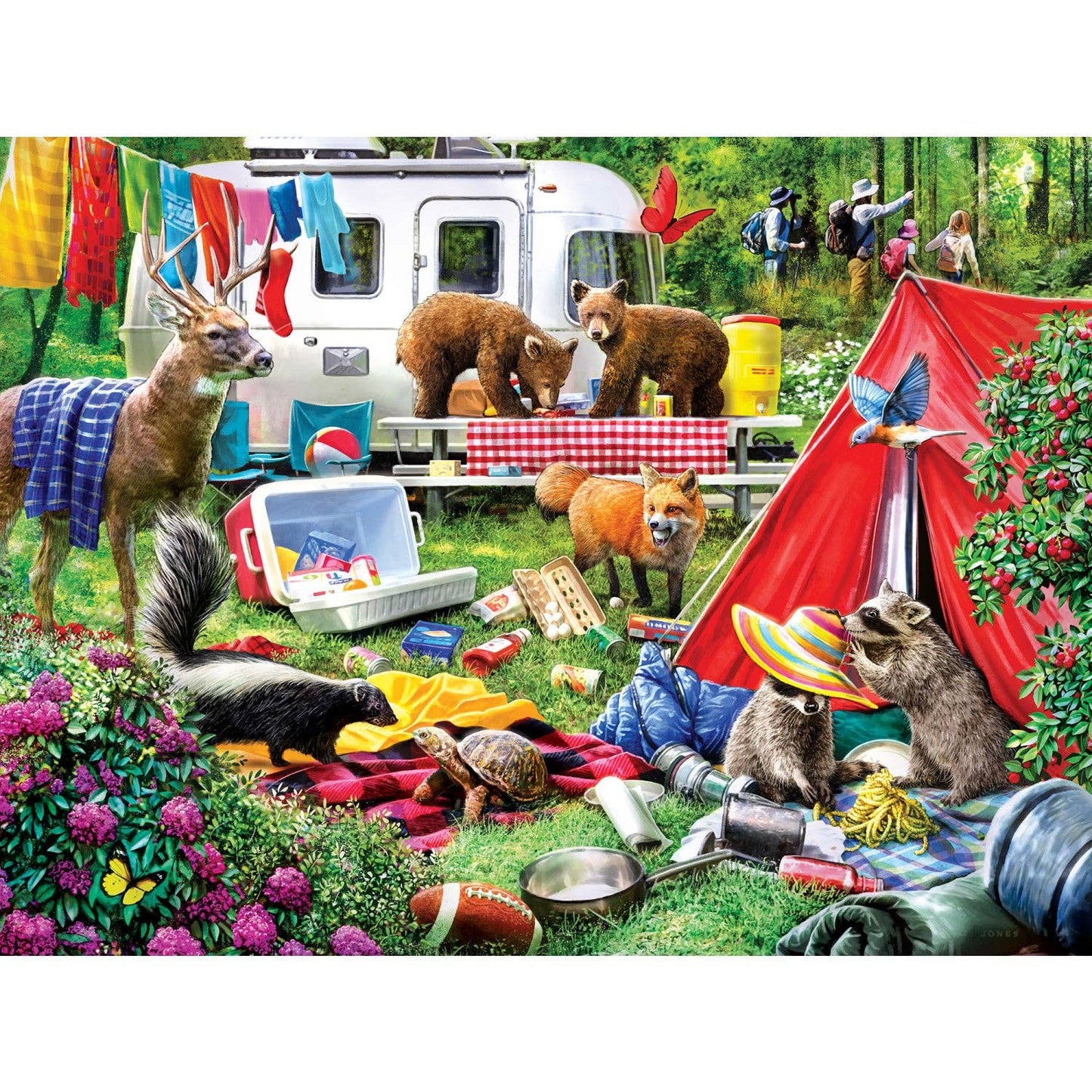 Critter Chaos 300 Piece EZ Grip Jigsaw Puzzle