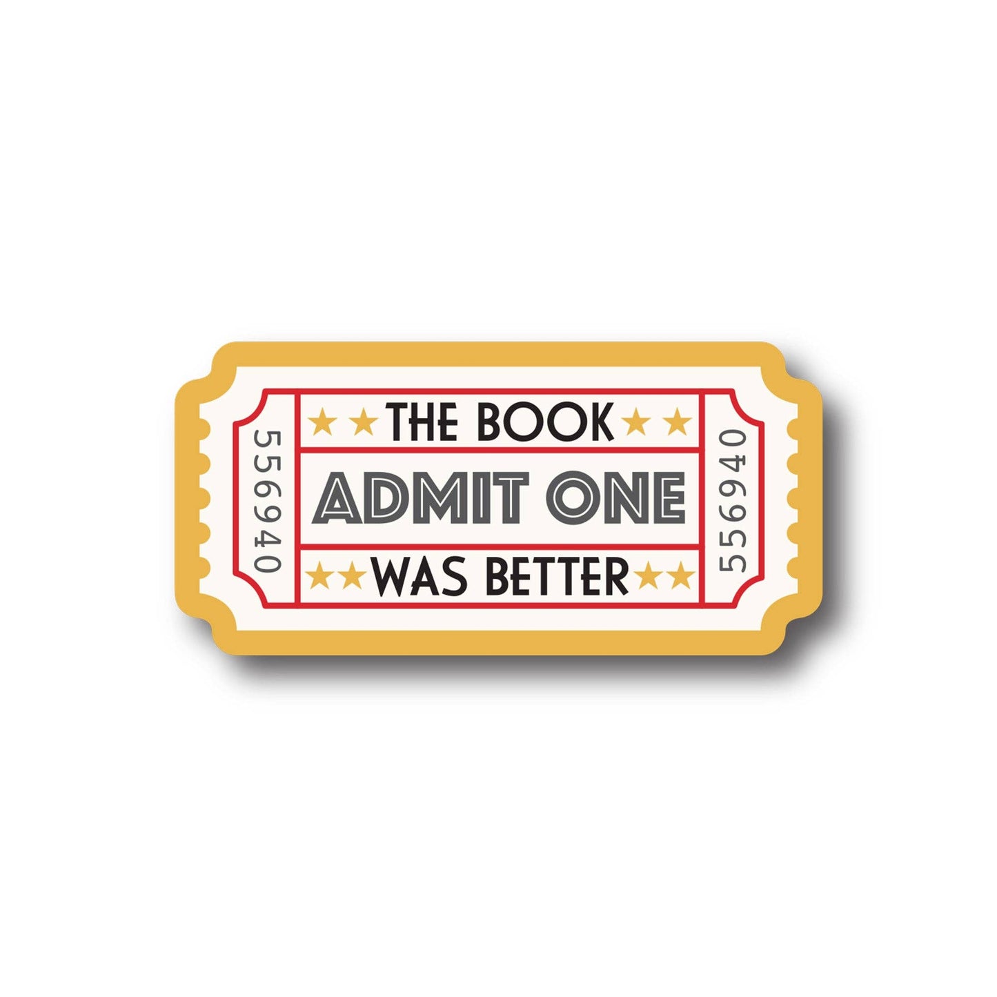 Wild North Co - The Book Was Better Sticker