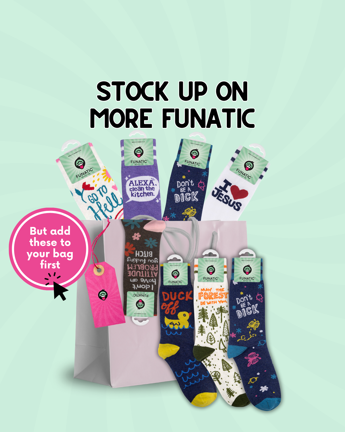 May The Forest Be With You Socks | Unisex