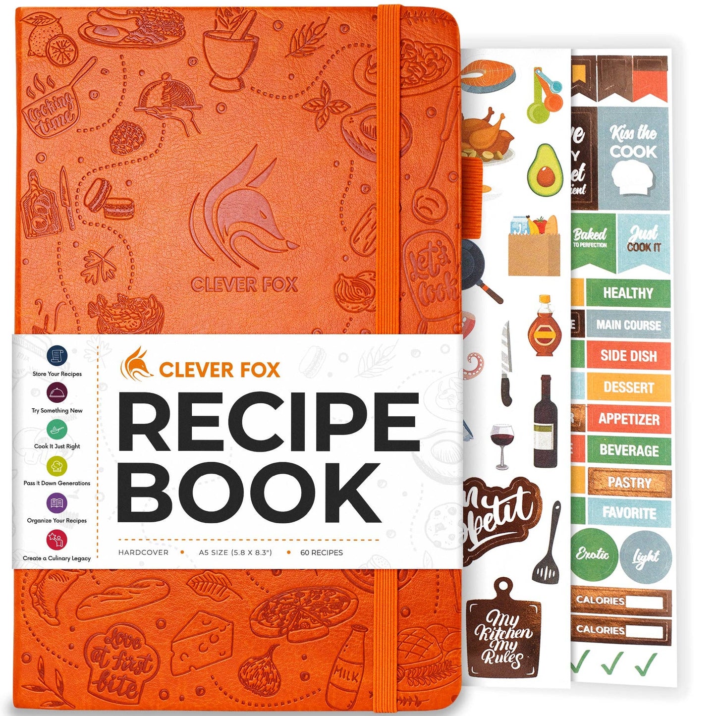 Clever Fox Planners - Recipe Book