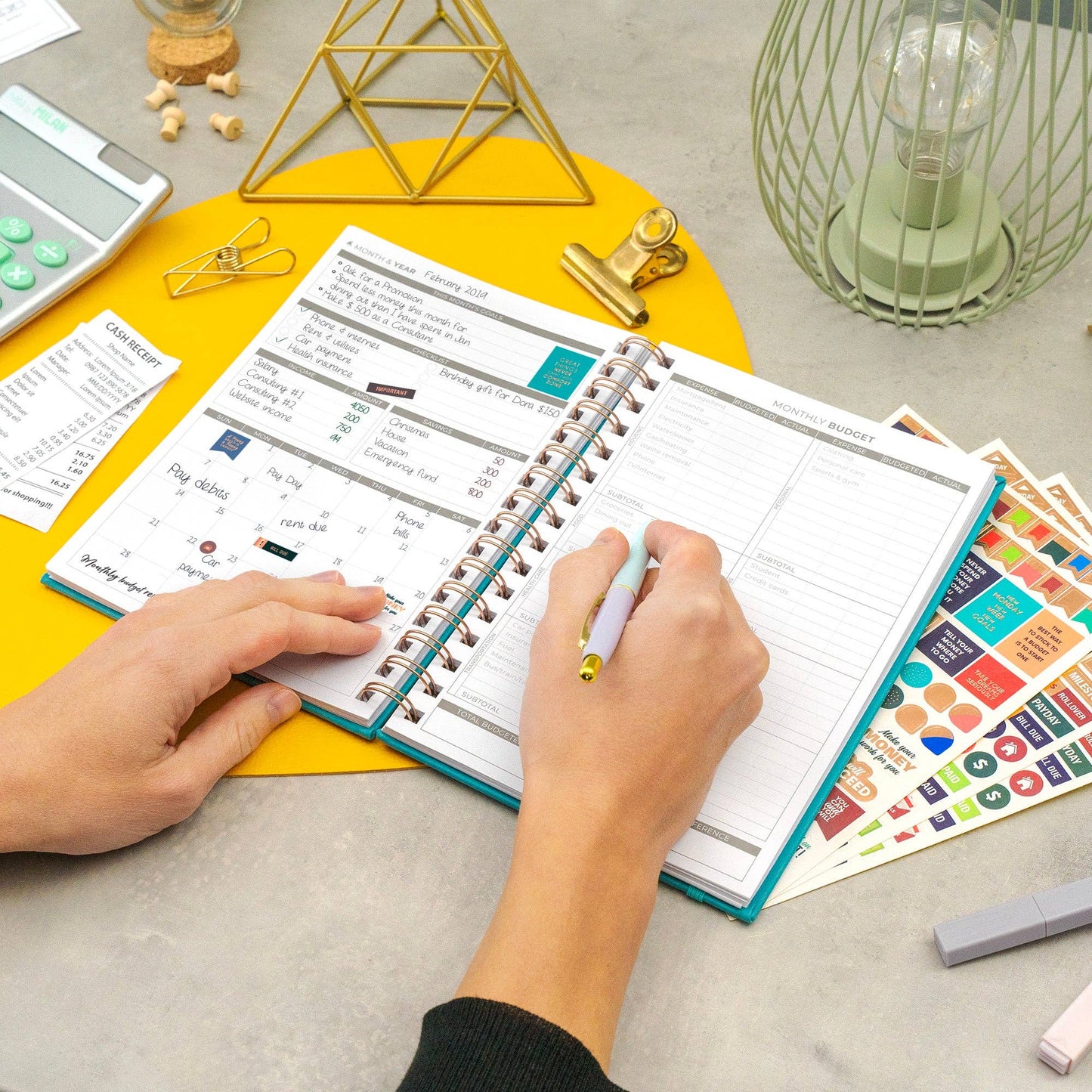 Budget Planner Spiral A5