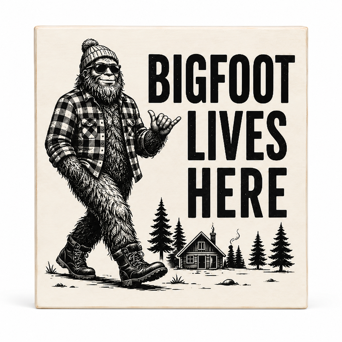 Bigfoot Lives Here
