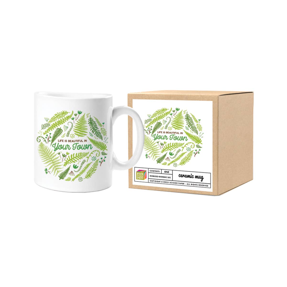 Ferns Botanical Garden DCL Mug
