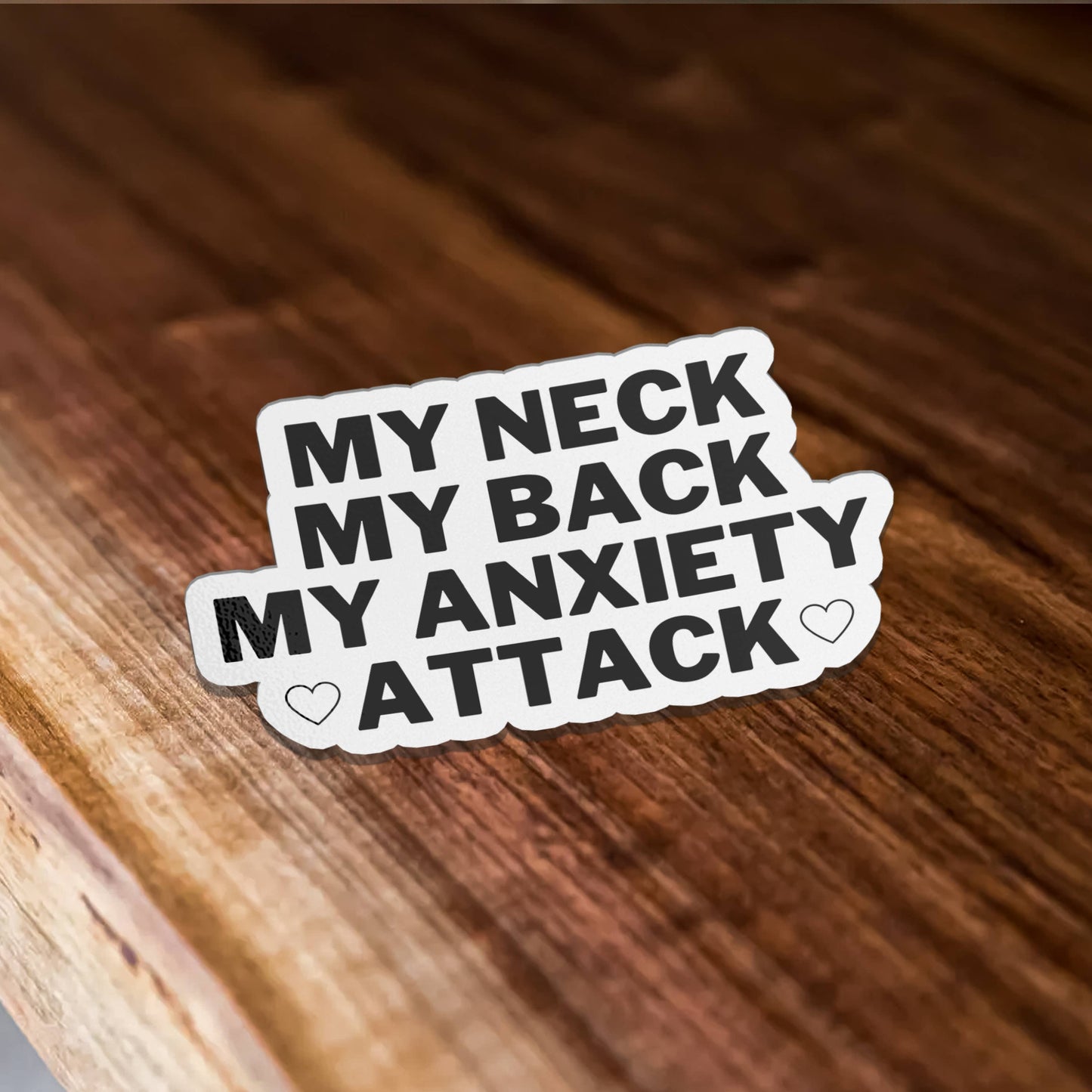 My Neck, My Back, My Anxiety Attack