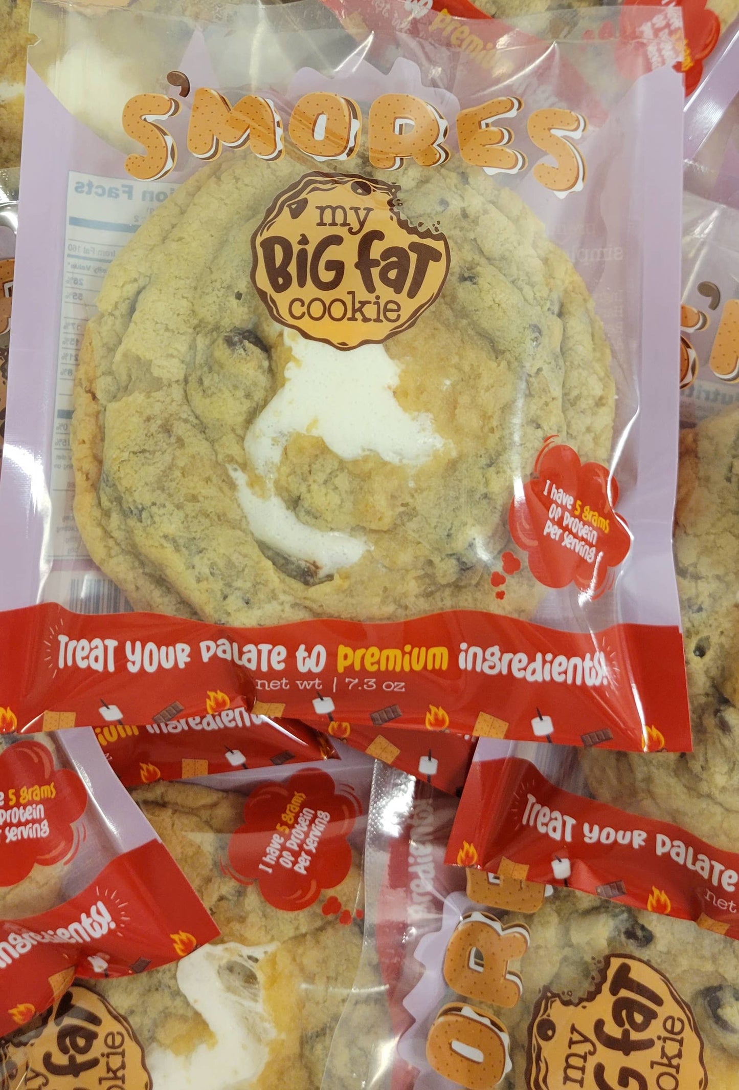 My Big Fat Cookie - STUFFED: S'mores