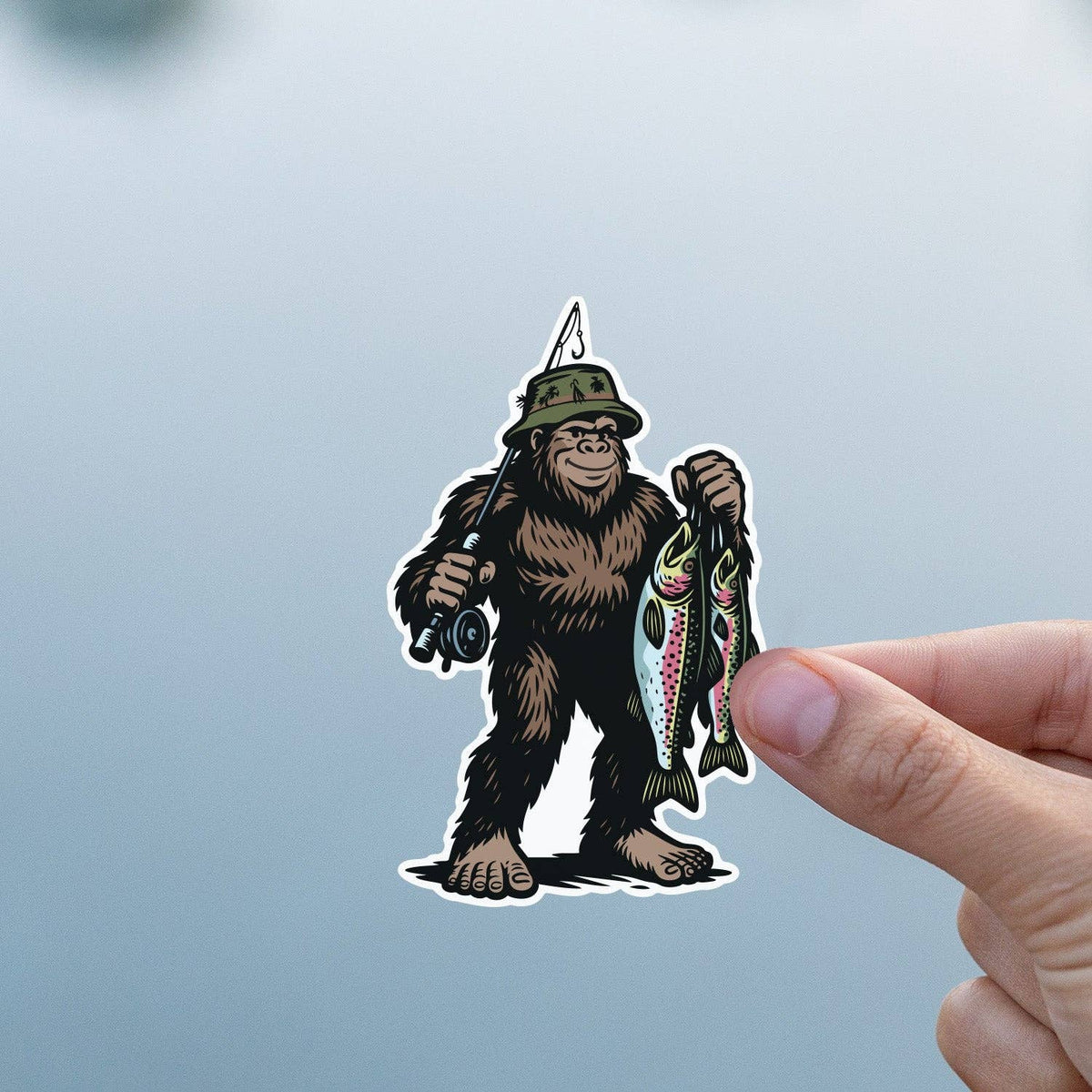 Bigfoot Fishing