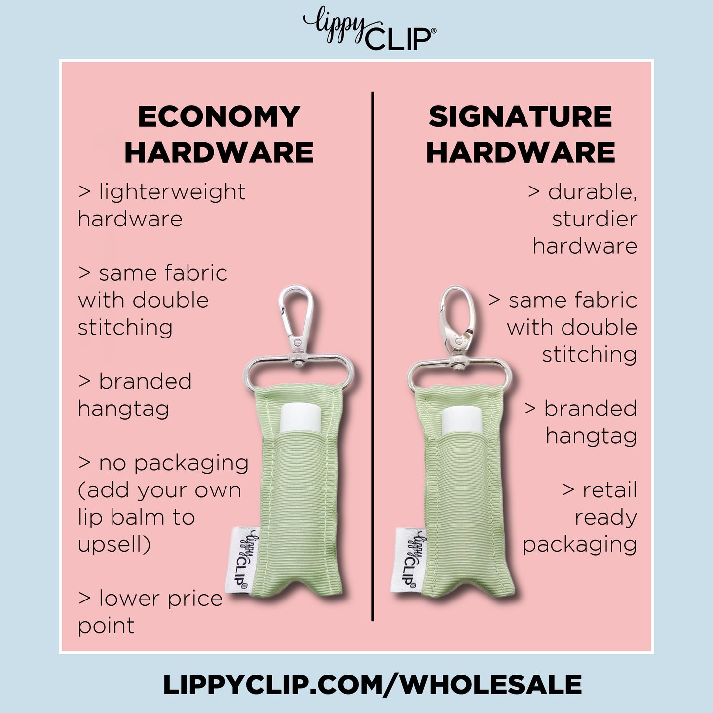 Foxes LippyClip® no packaging