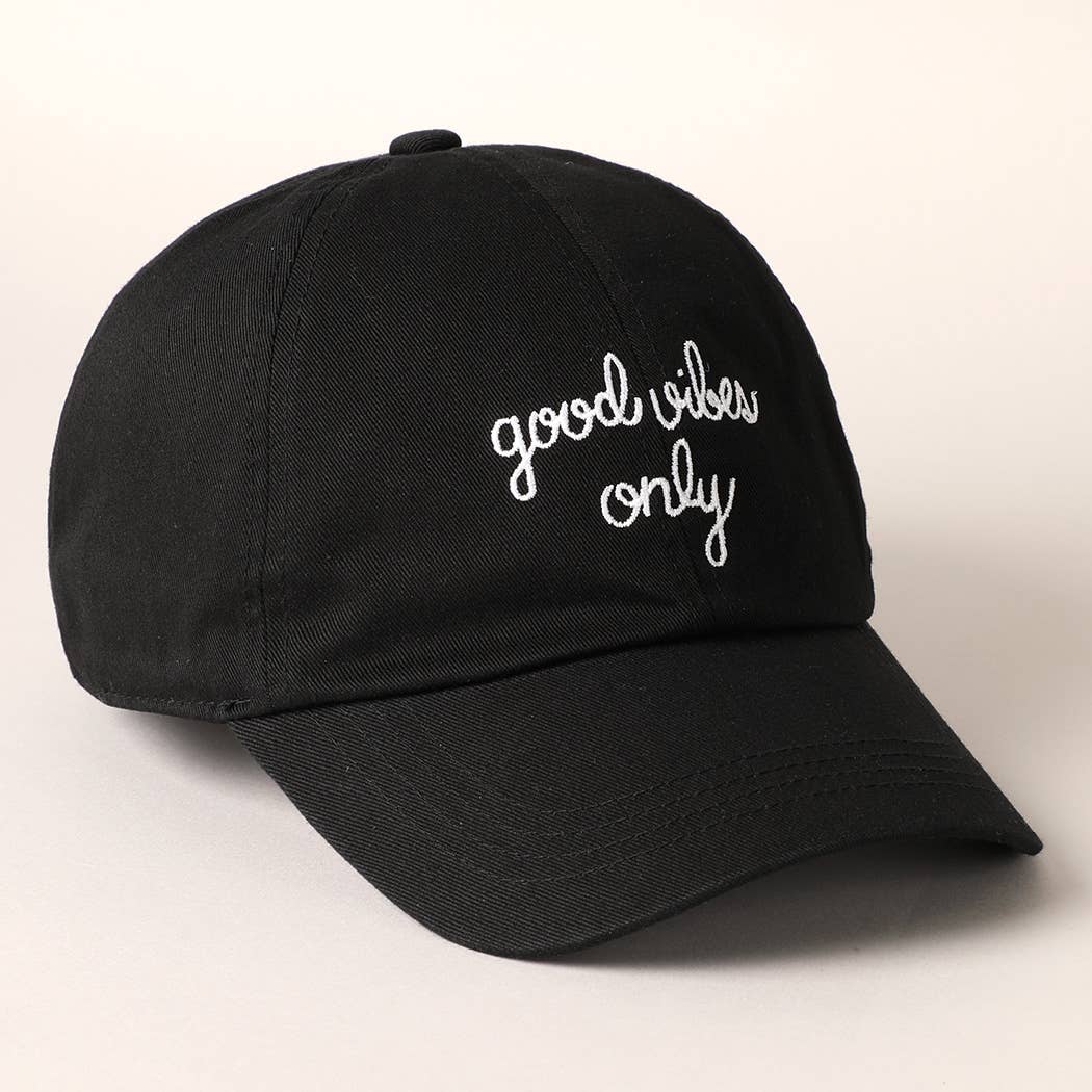 Good Vibes Only Cap