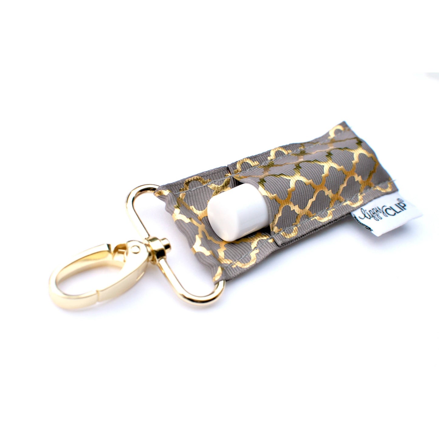 Gold Quatrefoil LippyClip