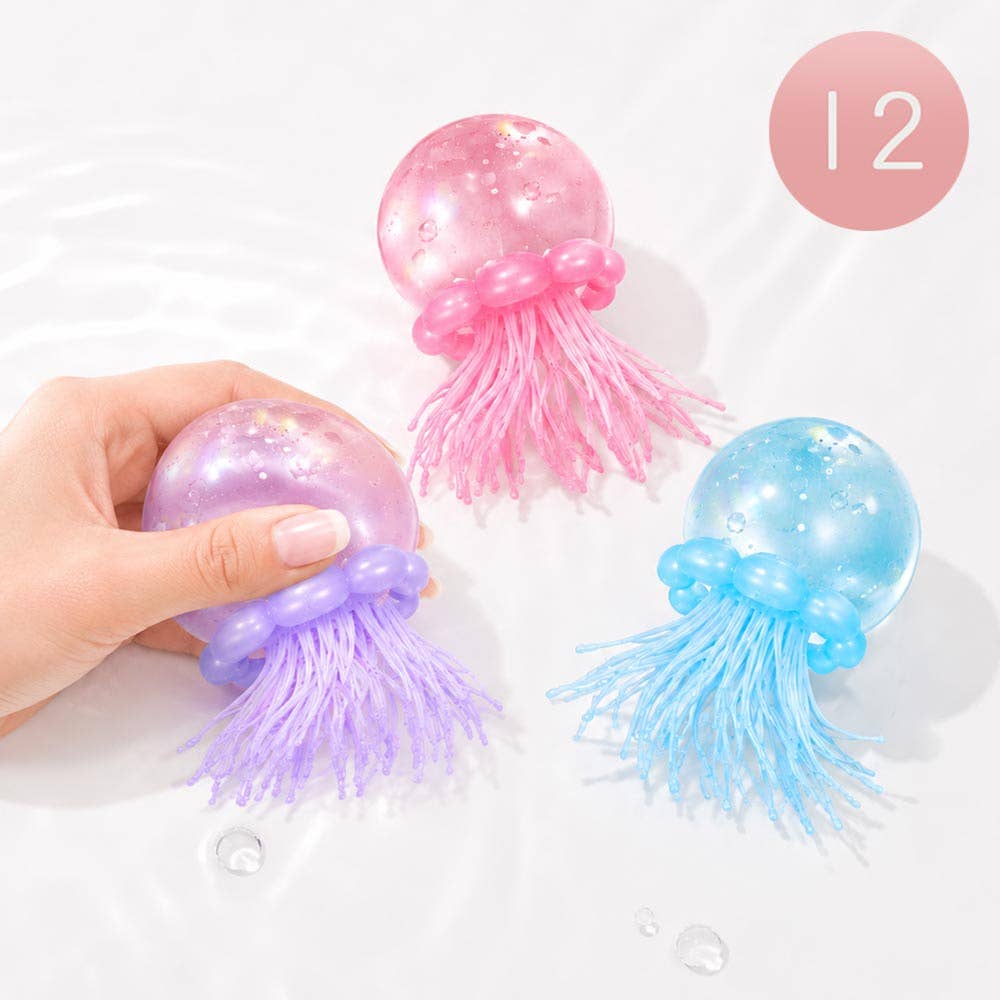 Glitter Jellyfish Squeeze